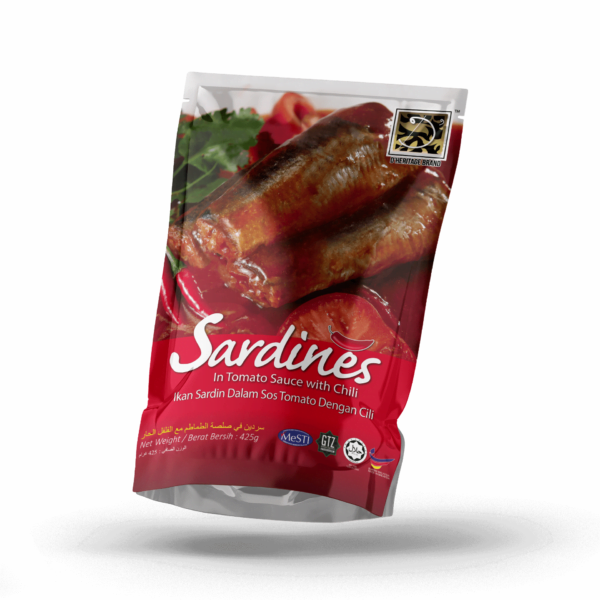 Image of D'Heritage Brand Sardines In Tomato Sauce With Chillies